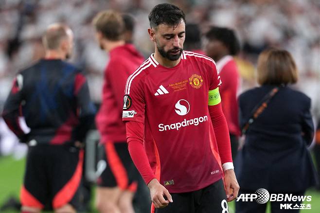 맨유 주장 브루노 페르난데스. 사진=AFPBBNews=News1