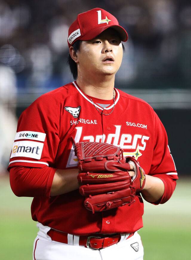 SSG 랜더스 김민./SSG 랜더스