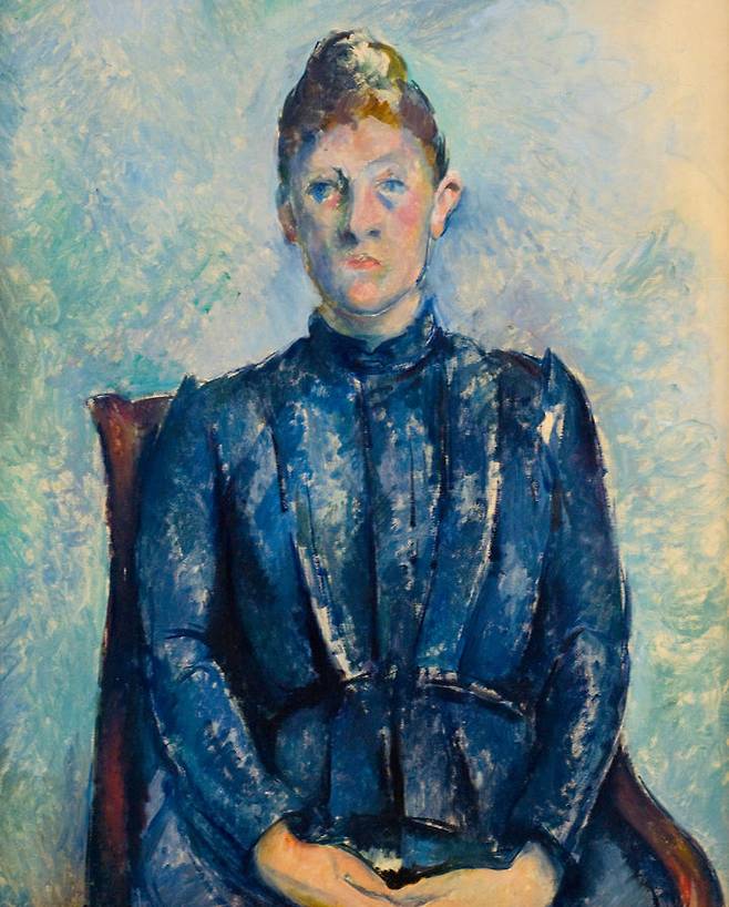 폴 세잔 Paul Cézanne 세잔 부인의 초상 Portrait of Madame Cézanne 1885-1895, 캔버스에 유채, 81 x 65 cm Musée de l'Orangerie, Paris, inv. RF 1960 9 GNC Media 제공 *재판매 및 DB 금지