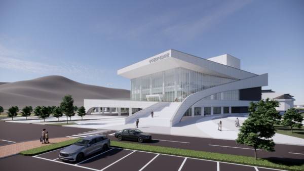 오는 2027년 11월 준공예정인 상주예술회관 조감도ⓒ상주시