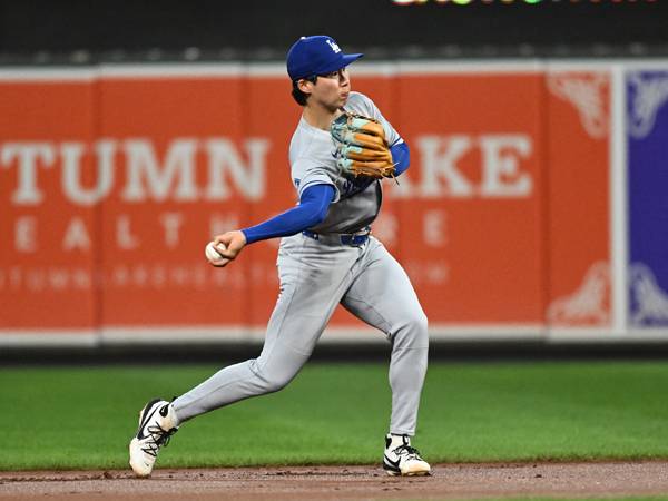 김혜성은 이날 한 타석만 소화하고 교체됐다. 사진= James A. Pittman-Imagn Images= 연합뉴스 제공