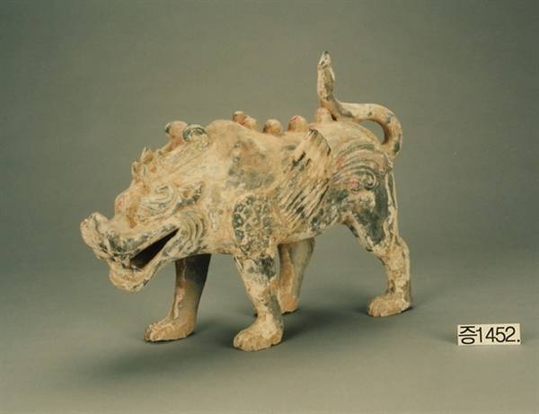 중국의 진묘수. 사진=국립중앙박물관 제공