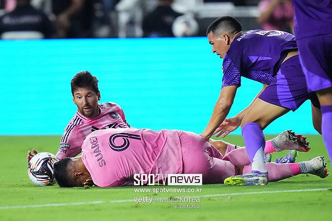 ▲ 인터 마이애미는 9월 1일 미국 워싱턴주 시애틀의 루멘 필드에서 열린 시애틀과 2025 리그스컵 결승에서 0-3으로 몰패했다. 이 대회에서 2023년 정상에 오른 마이애미는 2년 만에 시상대 맨 위 칸을 재겨냥했지만 적지에서 힘 한 번 쓰지 못하고 3골 차 대패로 물러섰다.