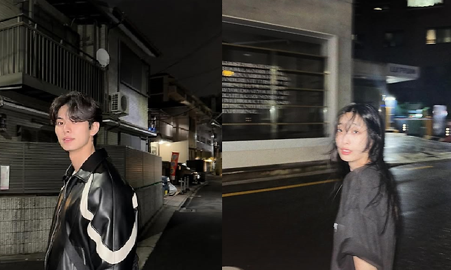 공개 연애 중인 이채민과 류다인의 애정 전선은 이상 없는 것으로 확인됐다. 이채민·류다인 SNS 캡처