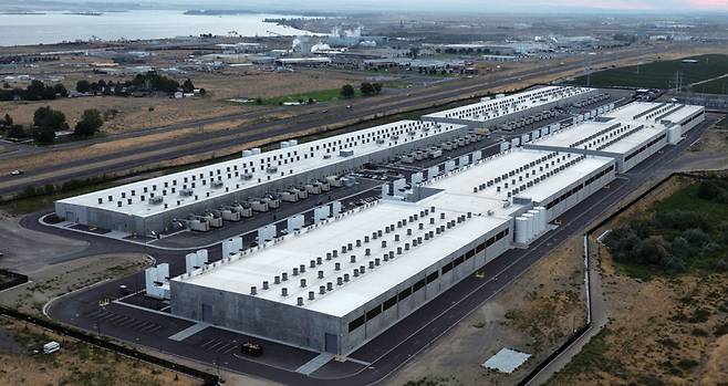 미국 오리건주 보드먼에 위치한 아마존 웹 서비스(Amazon Web Services) 데이터센터 전경 ⓒAP 연합