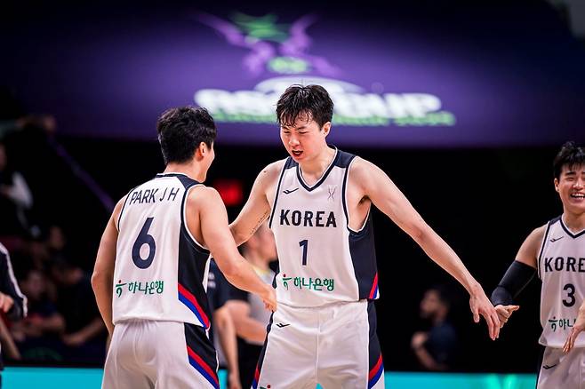국가대표 에이스 이현중(1번)은 나가사키에서 NBA 도전을 이어가려 한다. 그의 도전은 현재 진행형이다. 사진 출처|대한농구협회