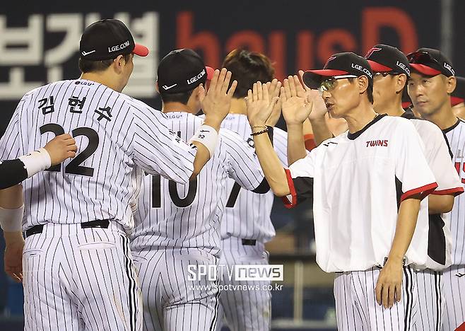 ▲ 후반기 들어 무서운 기세를 타며 한국시리즈 직행을 확정하려는 LG ⓒ곽혜미 기자
