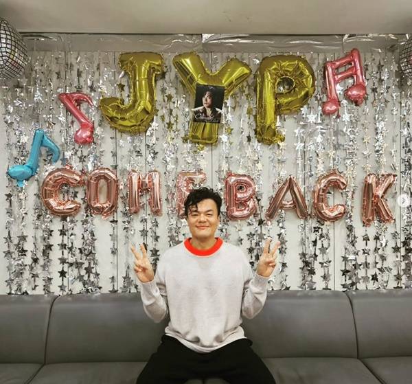 ▲ 대통령 직속 대중문화교류위원회 공동위원장에 내정된 가수 박진영씨. 사진=JYP 인스타그램 갈무리