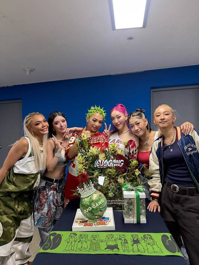 오사카 오죠갱 6인 /사진=오죠갱 소셜미디어