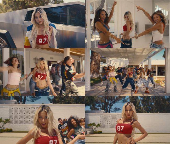 'body' 뮤직비디오 캡처