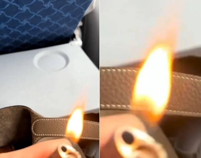 중국에서 한 여성이 반입이 금지된 라이터를 지니고 기내에 탑승하는 데 성공했다며 자랑 영상을 올렸다가 경찰 조사를 받았다. 틱톡 캡처