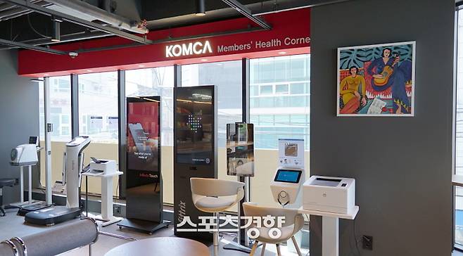 회원들의 복지 사업을 위한 공간. 음저협 제공