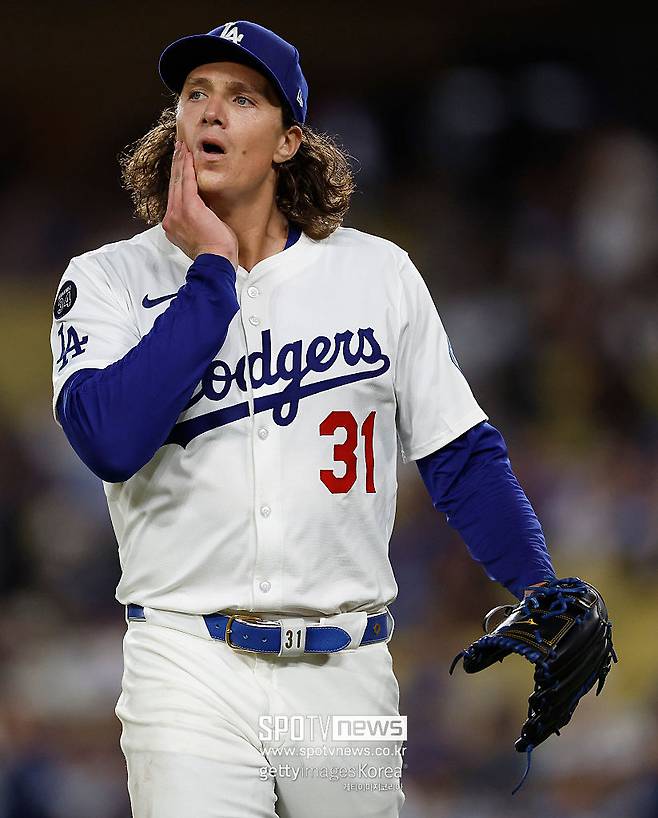 ▲ LA다저스 투수 타일러 글래스노우.