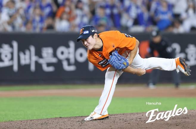 한화 이글스 투수 윤산흠. /사진=한화 이글스 제공