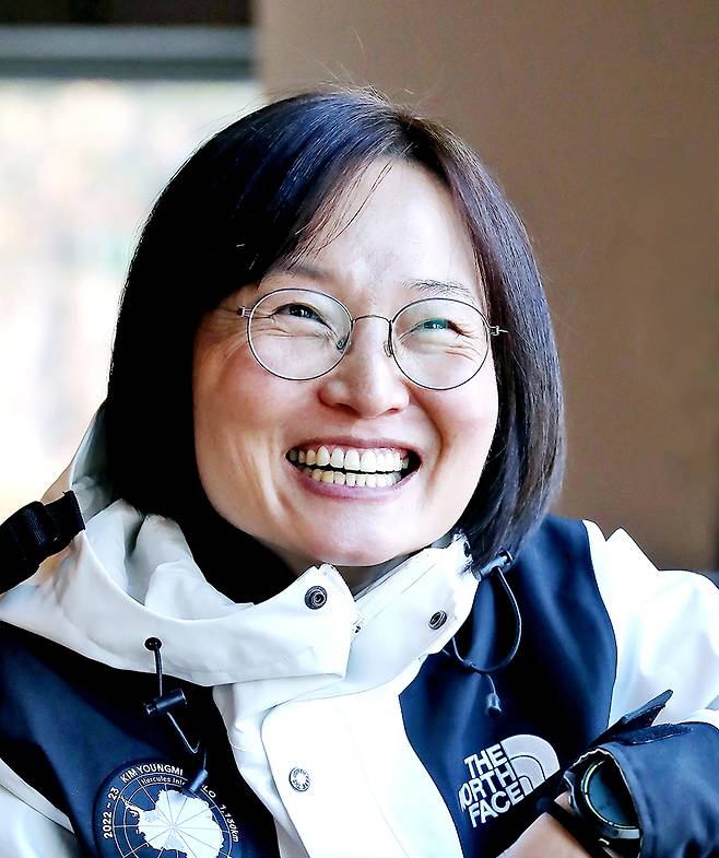 대한민국 산악대상 수상자로 선정된 김영미 산악가. /사진=대한산악연맹