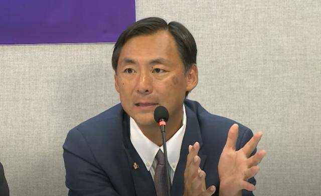 모스 탄 미국 리버티대 교수가 6월 26일 미 워싱턴 내셔널프레스빌딩에서 국제선거감시단 주최로 열린 '한국 6·3 대선 선거 사기 보고' 기자회견에 참석해 발언하고 있다. 한국보수주의연합(KCPAC) 유튜브 영상 화면 캡처