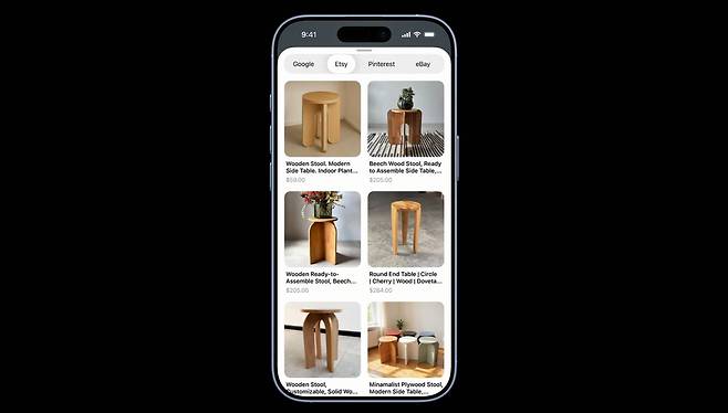 차가 아이폰에 추가된 시각 지능은 구글 제미나이 라이브와 유사한 서비스다 / 출처=애플