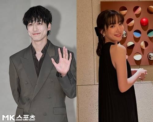 일본 배우 사카구치 켄타로(34)가 양다리 의혹이 불거졌다. 사진=천정환 기자, 나가노 메이 SNS