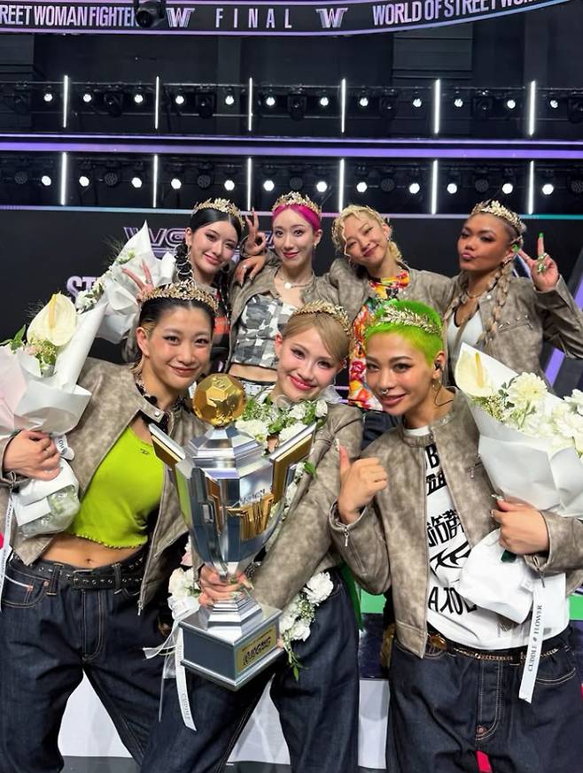 '스우파3' 일본 크루 오사카 오죠갱 /사진=이부키 인스타그램