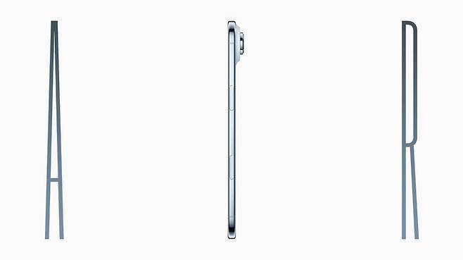 아이폰 에어는 역대 아이폰 중 가장 얇은 5.6㎜ 두께와 가벼운 무게를 구현했다. (사진=애플) *재판매 및 DB 금지