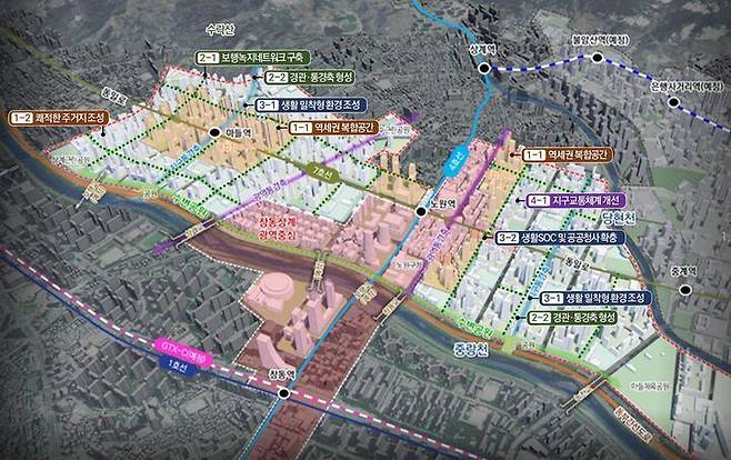 상계 종합구상도./서울시 제공