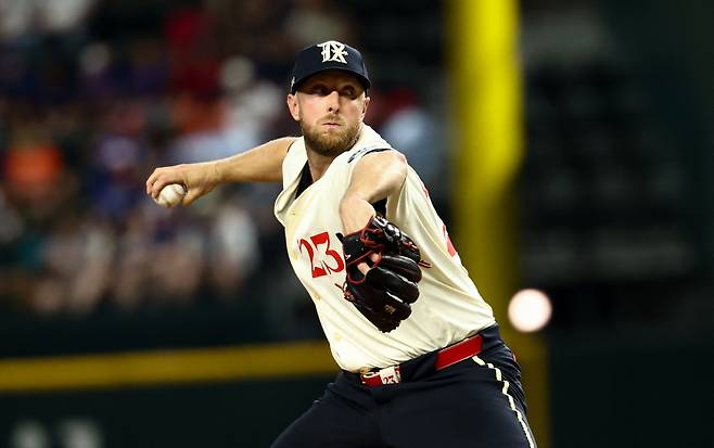 텍사스 레인저스 메릴 켈리. Imagn Images연합뉴스