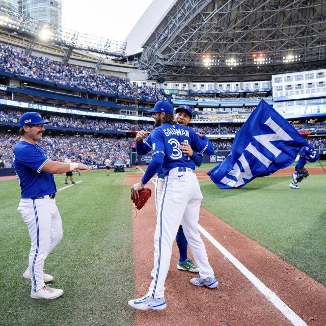 토론토 블루제이스 케빈 가우스먼./토론토 블루제이스 SNS