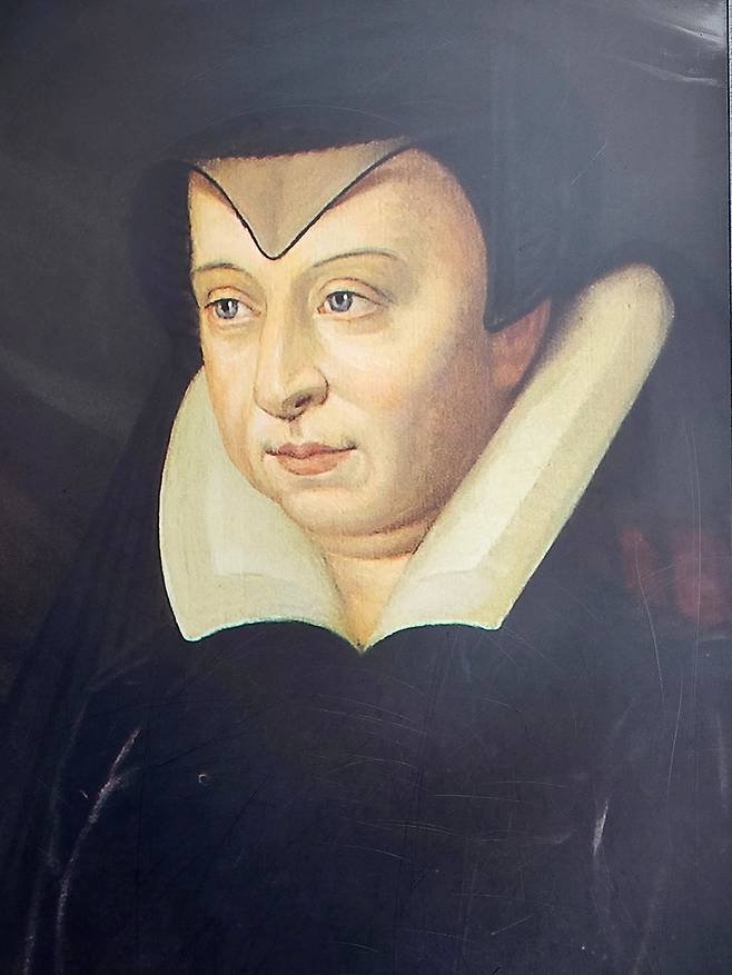 왕비 카트린 드메디시스.