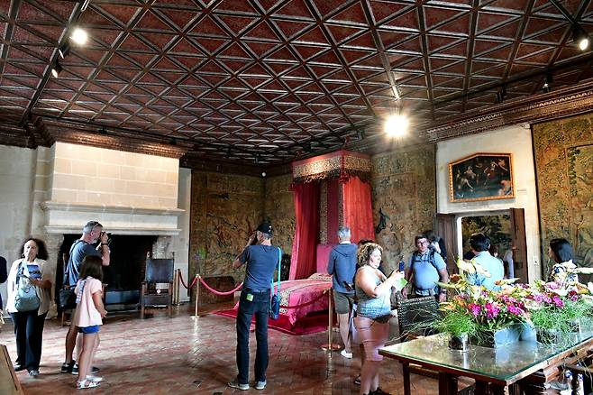 다섯 왕비의 침실.