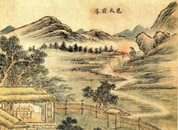허련 귀화전도(채씨효행도). / 한국저작권위원회