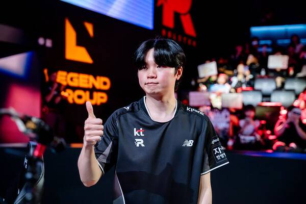 '비디디' 곽보성. ⓒLCK