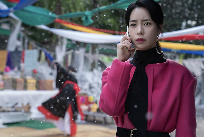 "The Glory," starring Lim Ji-yeon. The two-part, 16-episode series, ranked as the third-most viewed title worldwide in the first half of 2023, with a total of 622.8 million hours viewed. (Netflix)
