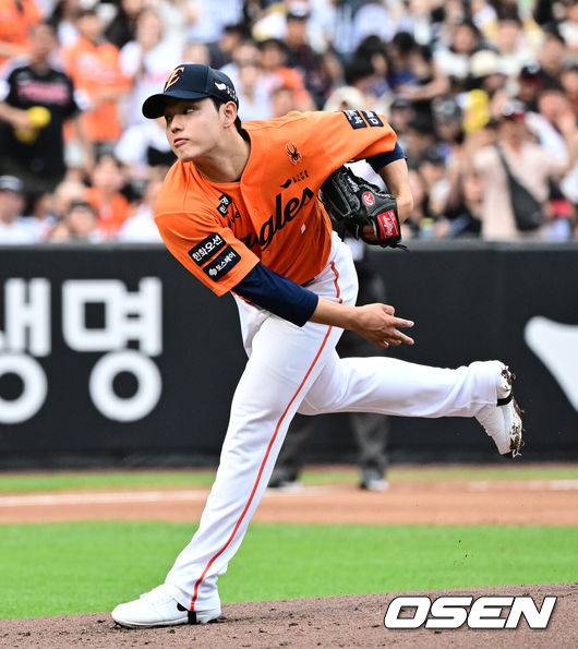 한화 문동주. /OSEN DB