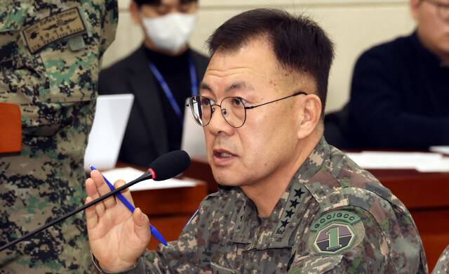 강호필 전 지상작전사령관. 김경호 선임기자 jijae@hani.co.kr