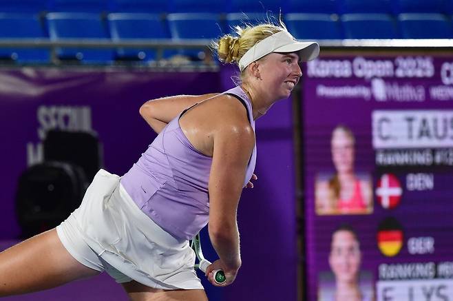 마야 조인트와 8강에서 맞붙는 타우손. 코리아오픈