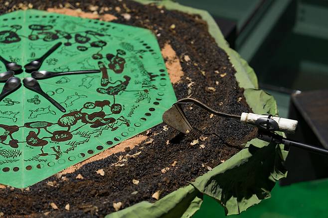 권은비 작가의 ‘가이아의 공동 식탁’. 보안1942 제공