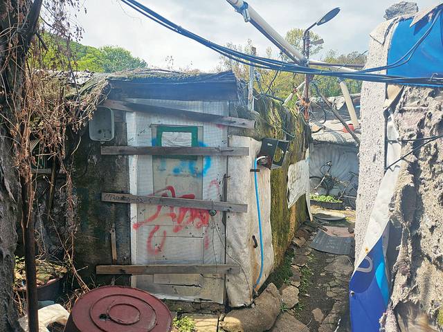 재개발 사업을 앞두고 주민들이 떠난 구룡마을 판자촌 모습. 서울시청 제공