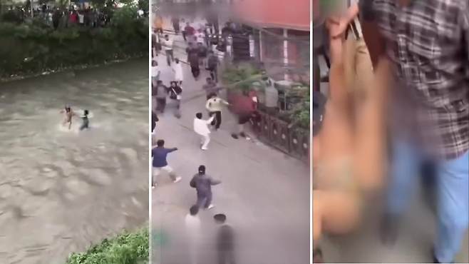 분노한 시위대가 현직 장관들을 찾아내 폭행하는 영상이 SNS로 확산했다. 사임한 총리는 두바이로 피신했다는 소식도 전해졌다.