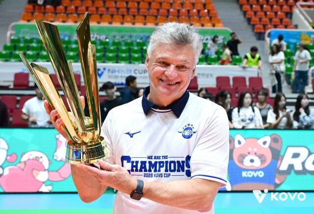 대한항공 헤난 달 조토 감독./KOVO