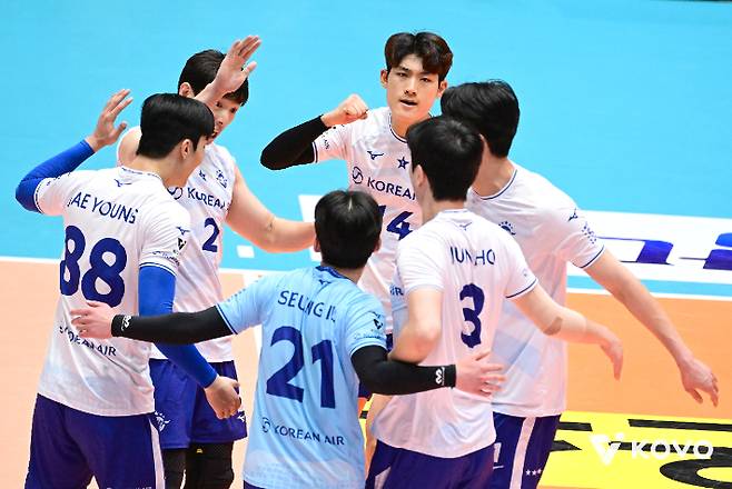 대한항공, 2025 여수·NH농협컵 프로배구대회 우승. 한국배구연맹