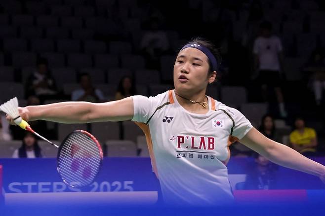 한국 배드민턴 간판 안세영. 연합뉴스