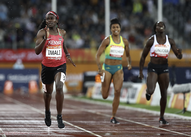 케냐의 막시밀라 이말리(왼쪽). 게티이미지