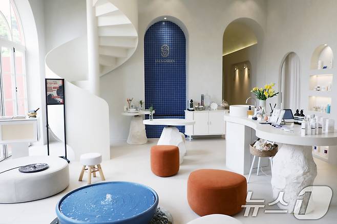 지난 21일 오전 찾은 광주 광산구 수완동의 한 프리미엄 세신샵 모습. 2025.9.21/뉴스1 ⓒ News1 이수민 기자