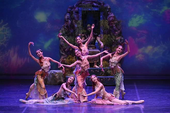 '인어공주' 공연 사진(케이글로벌발레원 제공)