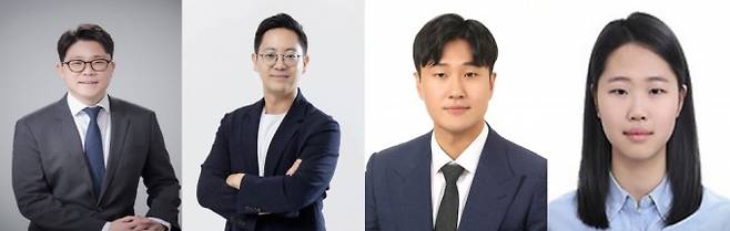 서정목 연세대 교수, 박성준 서울대 교수, 김태영 연세대 박사, 손연주 KAIST 연구원(왼쪽부터). 연세대 제공.