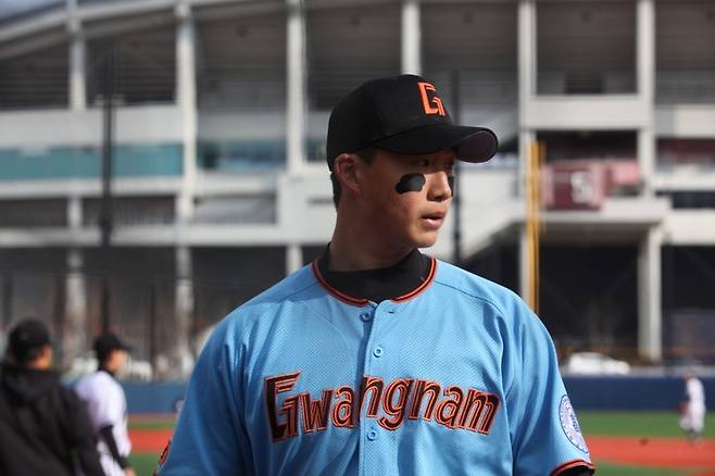 광남고BC 투수 김현수 / 사진=본인 제공