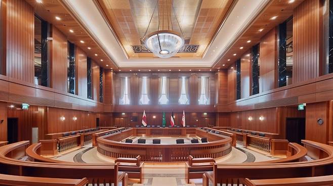 법원의 내부 모습 / 사진=UAE 법무부