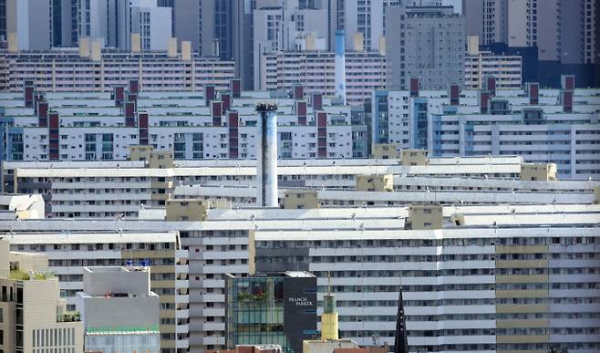 사진은 서울 강남 대표 노후 대단지로 신통기획이 진행 중인 은마 아파트 모습. /사진=뉴스1