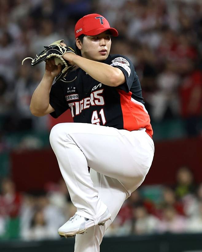 ▲ 불의의 교통사고를 딛고 23일 1군 무대에 복귀한 황동하 ⓒKIA타이거즈