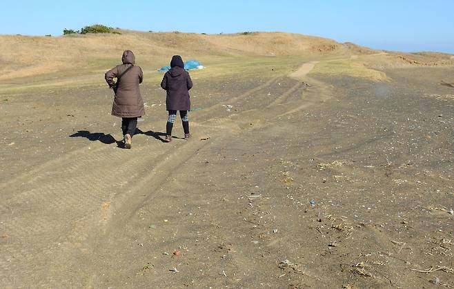 신양 해안사구와 신양리층 / 사진=한국내셔널트러스트 누리집